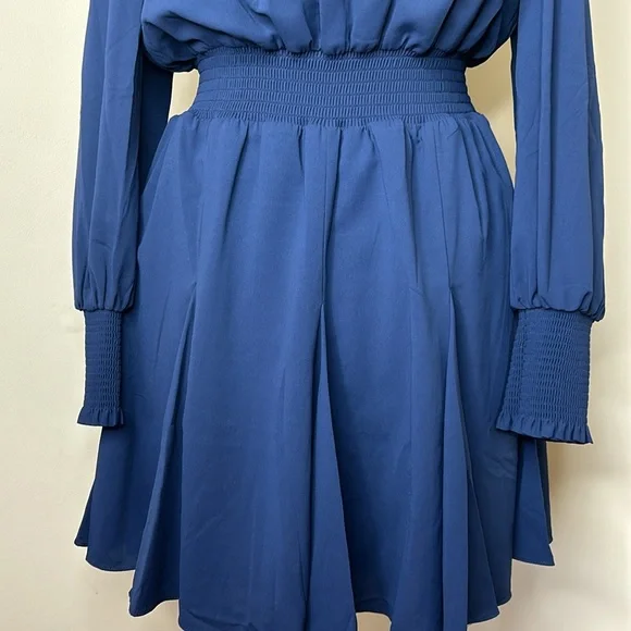 Lilly Pulitzer Lorella Stretch Dress in True Navy - Picture 3 of 10